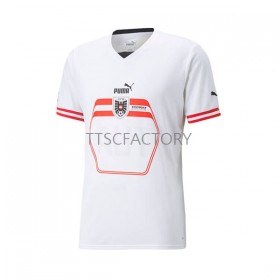 Koszulka Austria Wyjazdowe Stroje Piłkarskie 2022 Krótki Rękaw